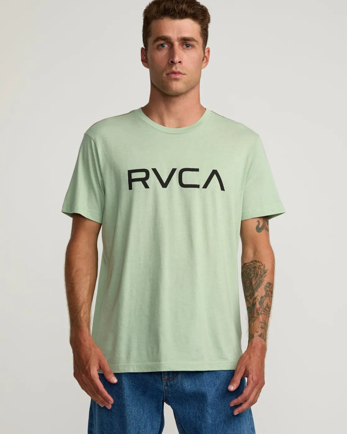 RVCA BIG TEE Granite Green Online