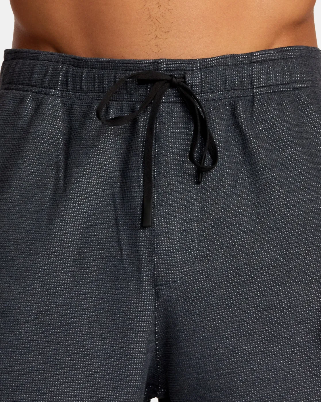 RVCA C-ABLE WAFFLE KNIT SHORTS Navy Heather Hot