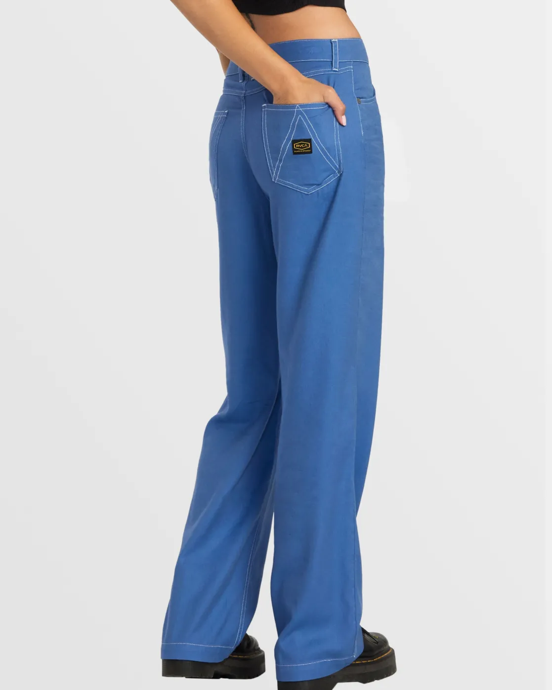 RVCA COCO PANTS Federal Blue New