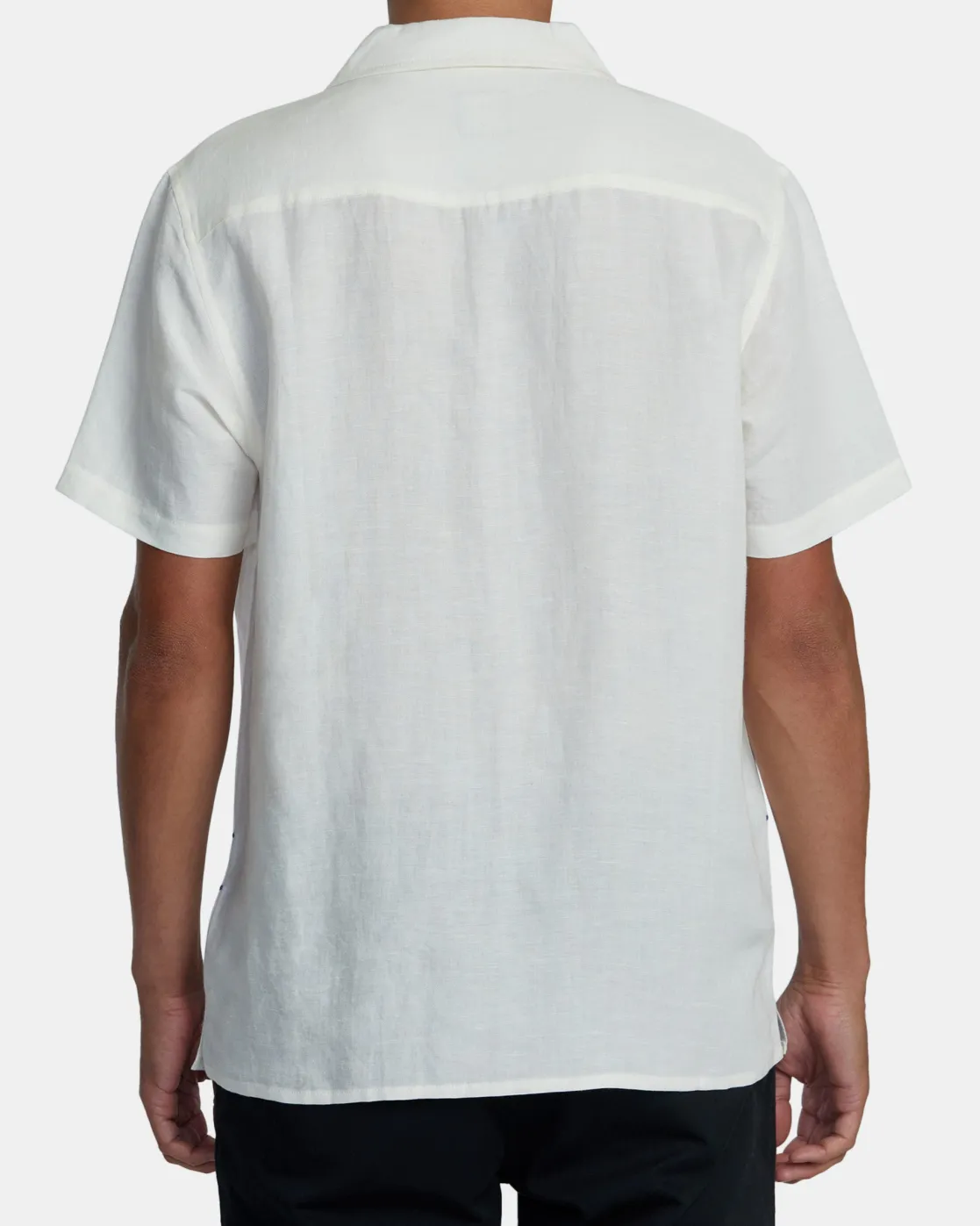 RVCA CRESCENT BAY SHORT SLEEVE SHIRT Natural Online