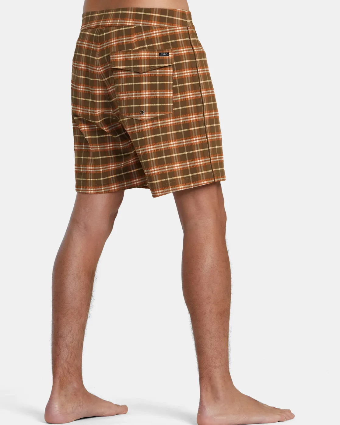 RVCA DAYTRIP BOARDSHORTS 17'' Bombay Brown New
