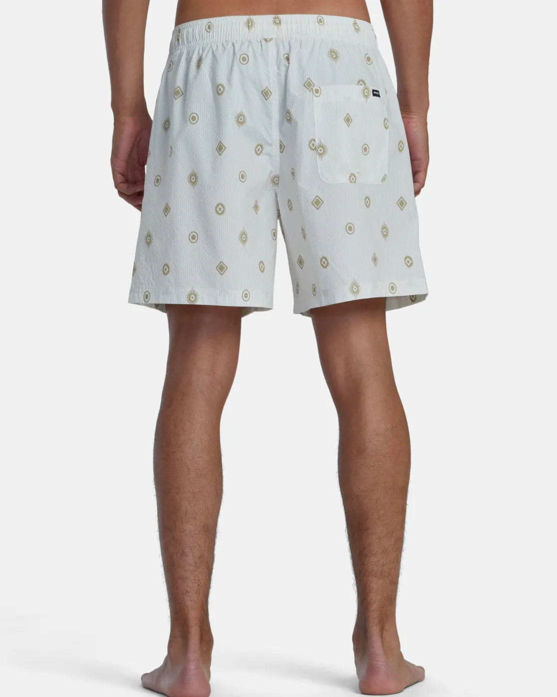 RVCA ENDLESS 17" ELASTIC WAIST SHORTS Latte