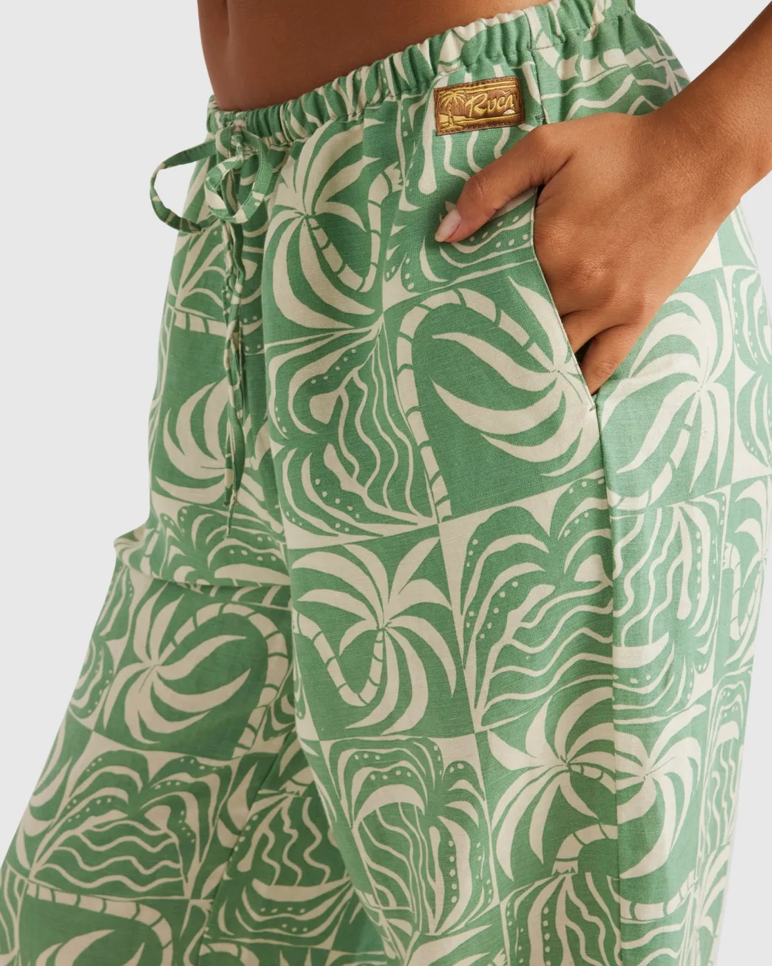 RVCA EXOTICA HOLIDAY PANT Granite Green