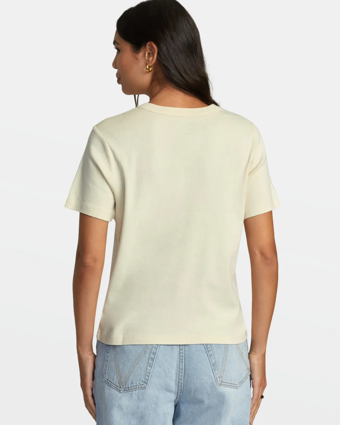 RVCA HAMILTON DAILY TEE Latte New