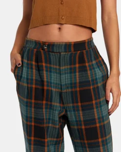 RVCA HUDSON WIDE LEG PANTS Rvca Black Sale