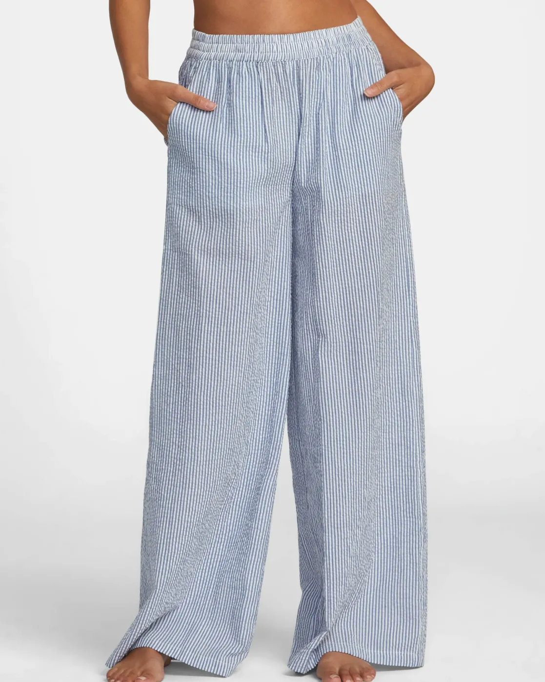 RVCA NEW YUME BEACH PANTS Coronet Blue Clearance
