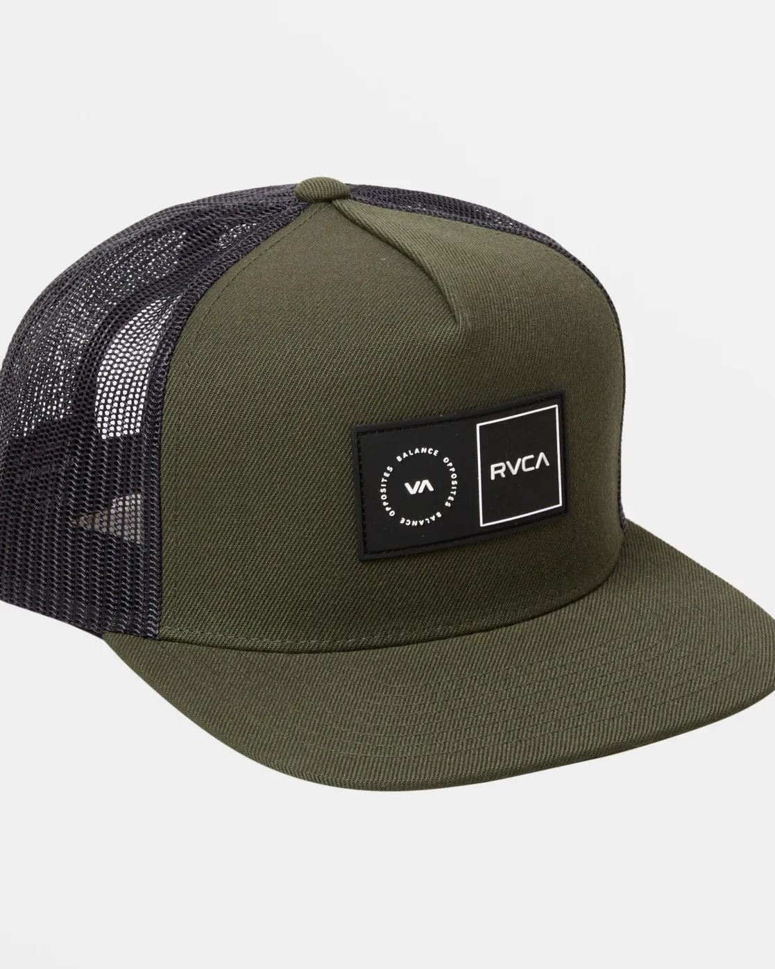 RVCA PLATFORM TRUCKER HAT Olive Online
