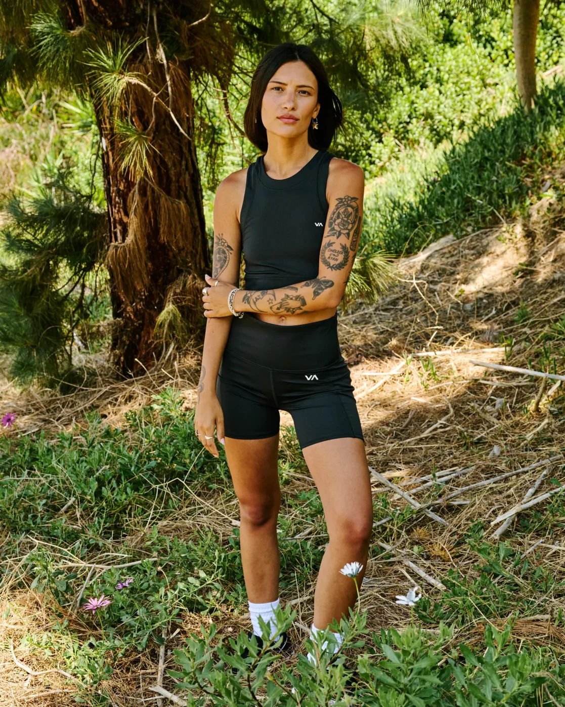 RVCA POCKET BIKE SHORTS Black Outlet