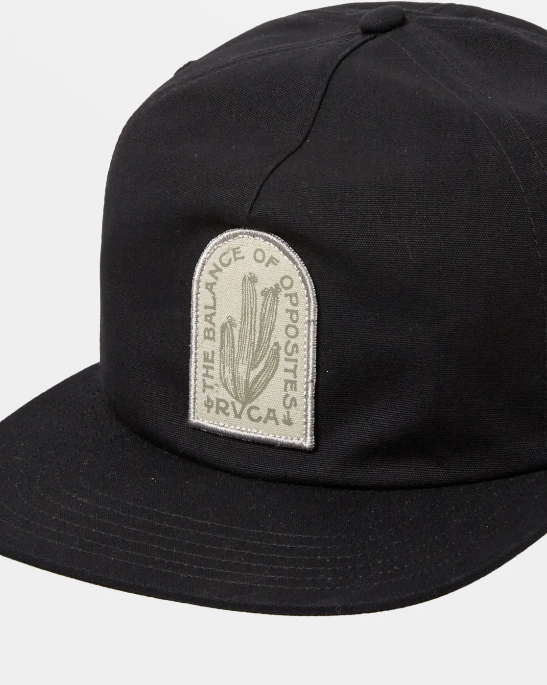 RVCA SAND STORM SNAPBACK HAT Black Outlet
