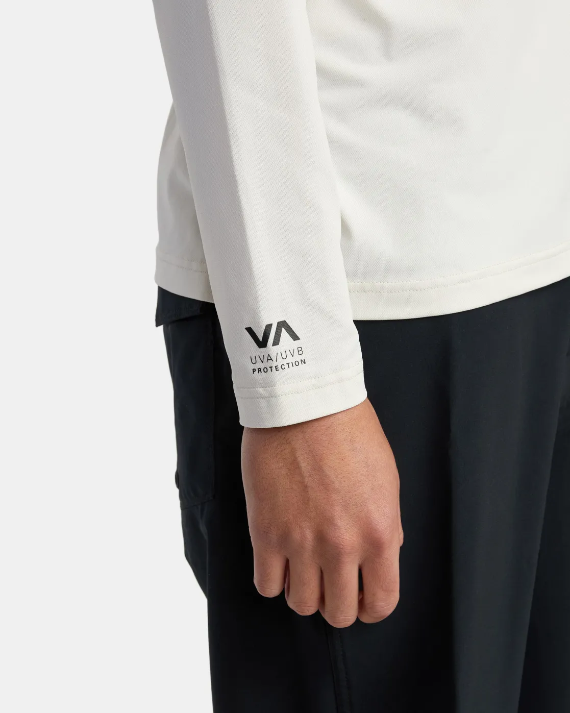 RVCA SURF SHIRT HOODIE HOODED SURF TEE Slate Blue Hot