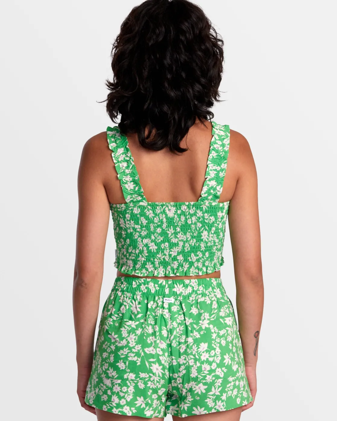 RVCA TERRACE ECO TANK TOP Classic Green New