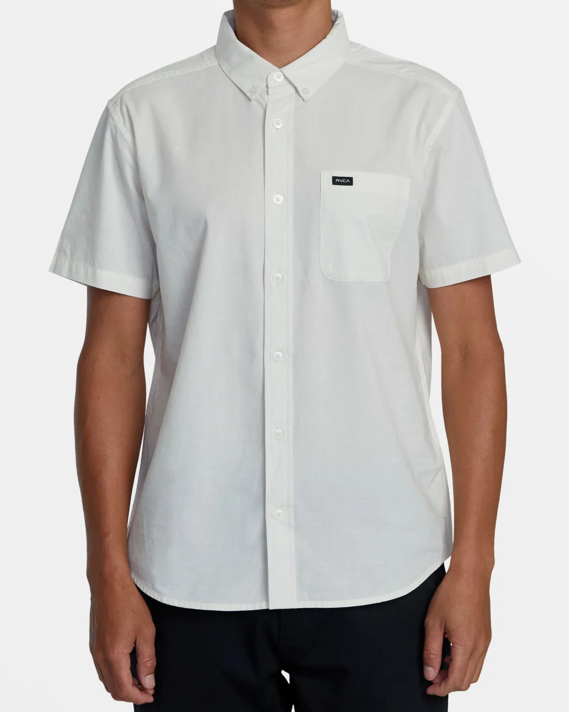 RVCA THAT'LL DO SHORT SLEEVE SHIRT Natural Best