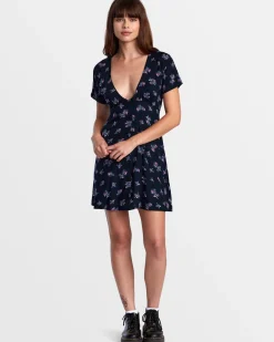 RVCA UNDERSTATED DOLMAN MINI DRESS RVCA Black Best