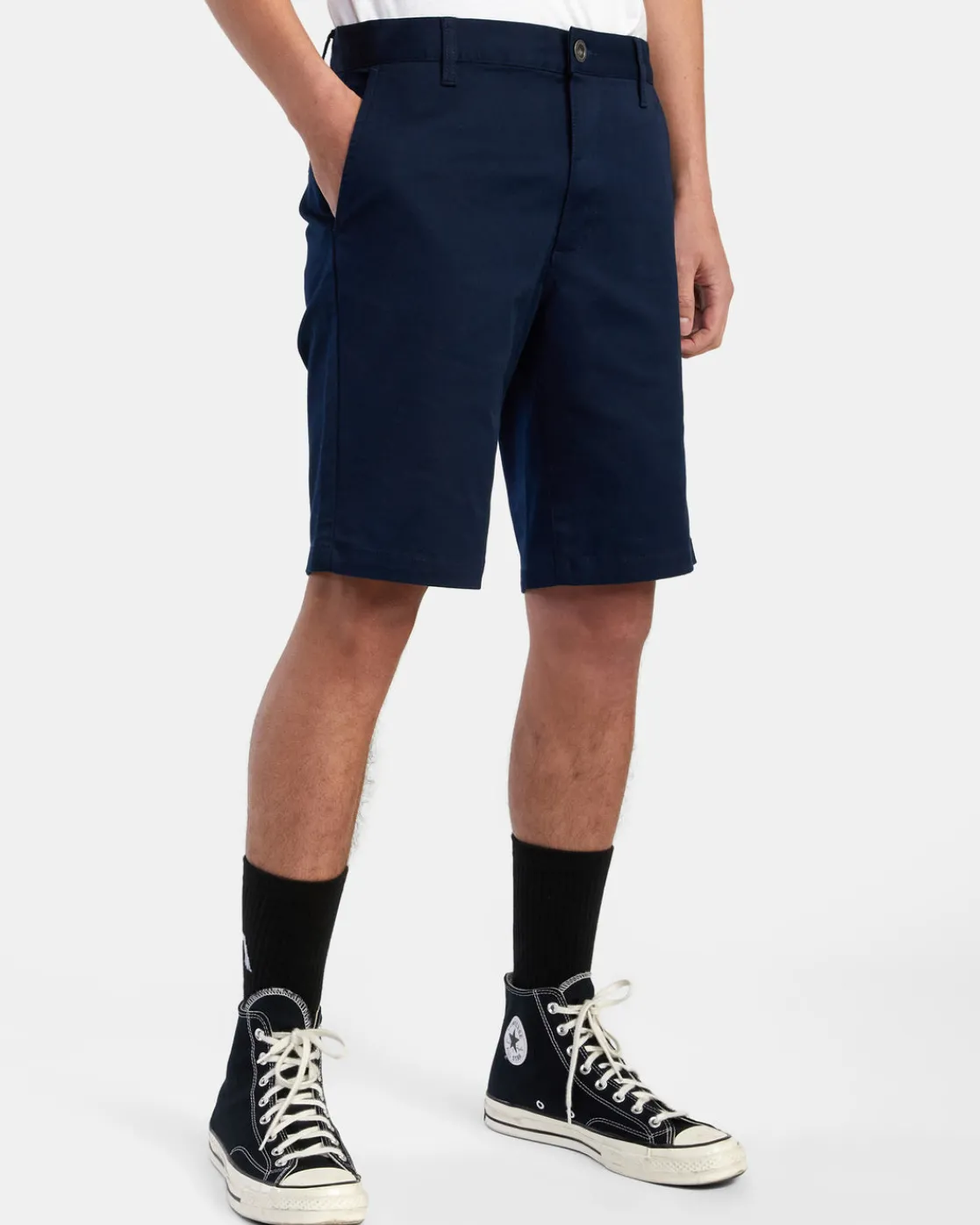 RVCA WEEKEND STRETCH 20" SHORTS Navy Marine Clearance