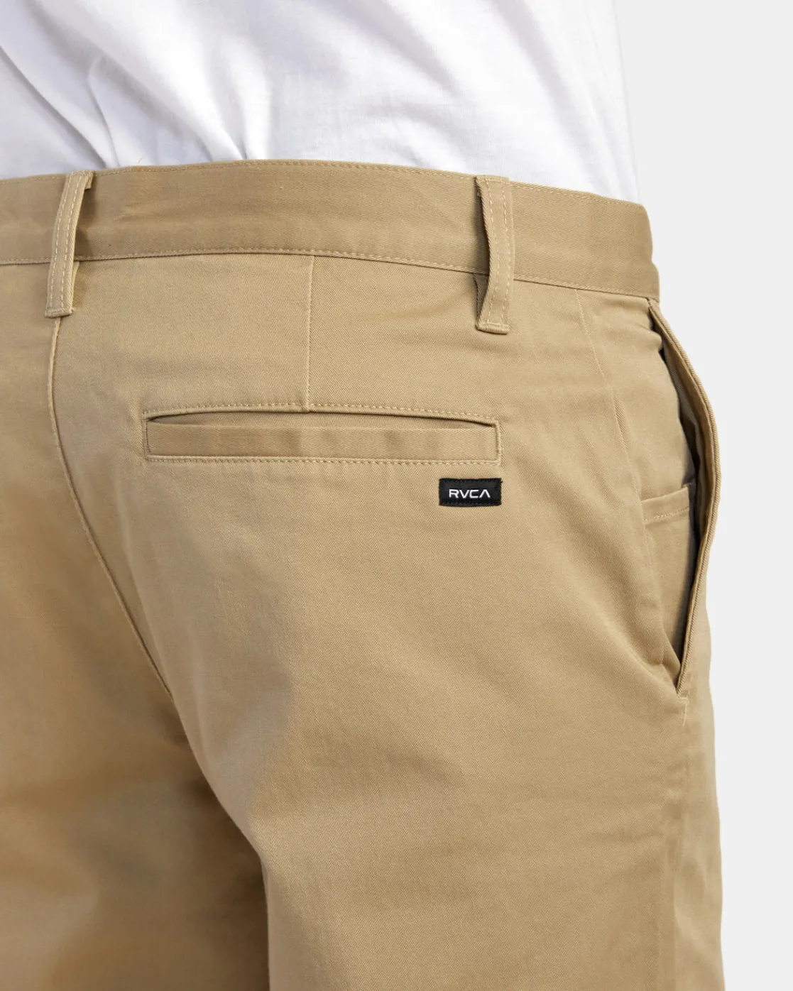 RVCA WEEKEND STRETCH 20" SHORTS Khaki Sale