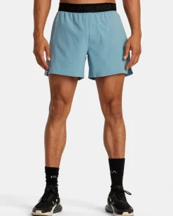 RVCA YOGGER 15" ELASTIC WAIST SHORTS Haze Clearance