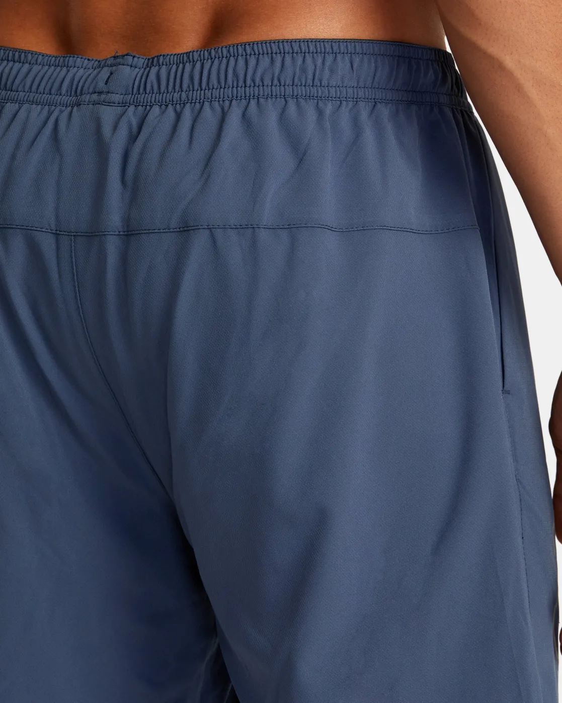 RVCA YOGGER TRAIN 2-IN-1 17" WORKOUT SHORTS Vintage Indigo New