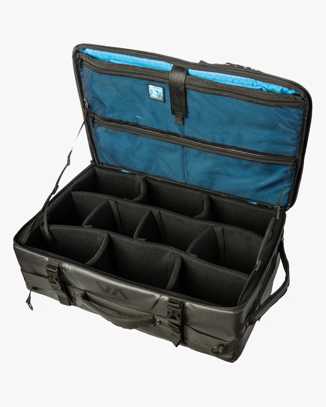 RVCA ZAK NOYLE CAMERA DUFFEL III BAG Black Outlet